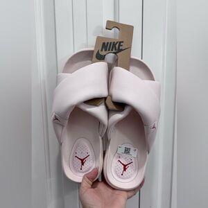 Women's Jordan Light Pink Slide Sandals
